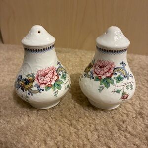 Crown Staffordshire Bone China Salt & Pepper Shakers- Vintage